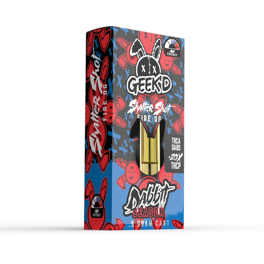 GEEK'D | Full-Spec 0.5 G Vape Cartridge - Fire OG : INDICA