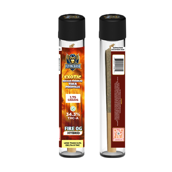 Flying High | Exotic Indoor THCa Pre Rolls : 1.75 Gram
