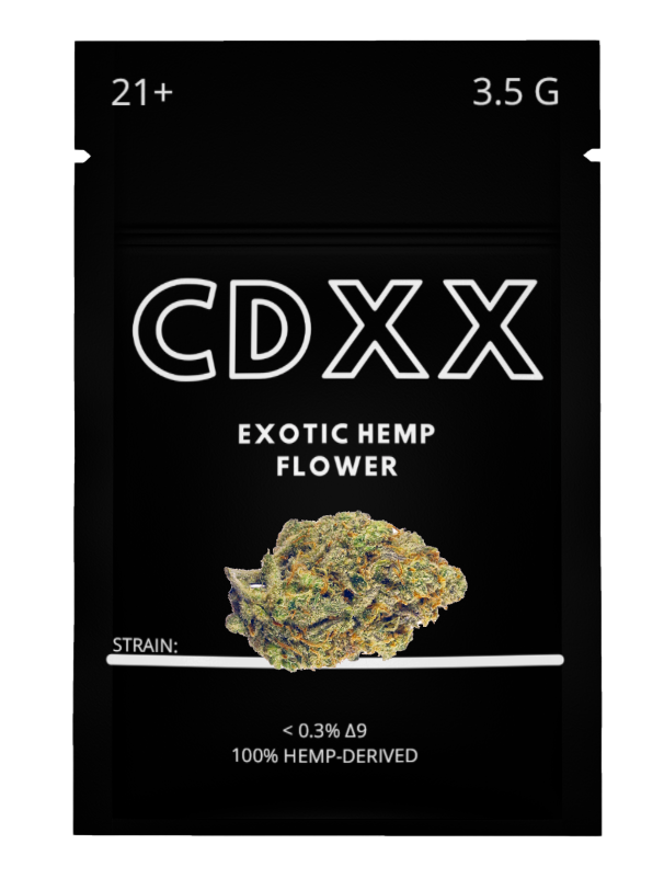 CDXX | Full-Spec Hemp Flower | Rulayy Mintz - HYBRID (27%)