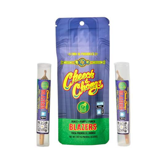 Cheech & Chong's | THCa Pre Rolls [2ct] | Runtz + Purple Punch : INDICA