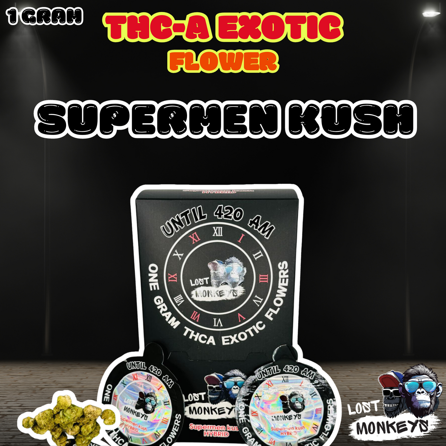 Lost Monkeys | Exotic THCa Flower