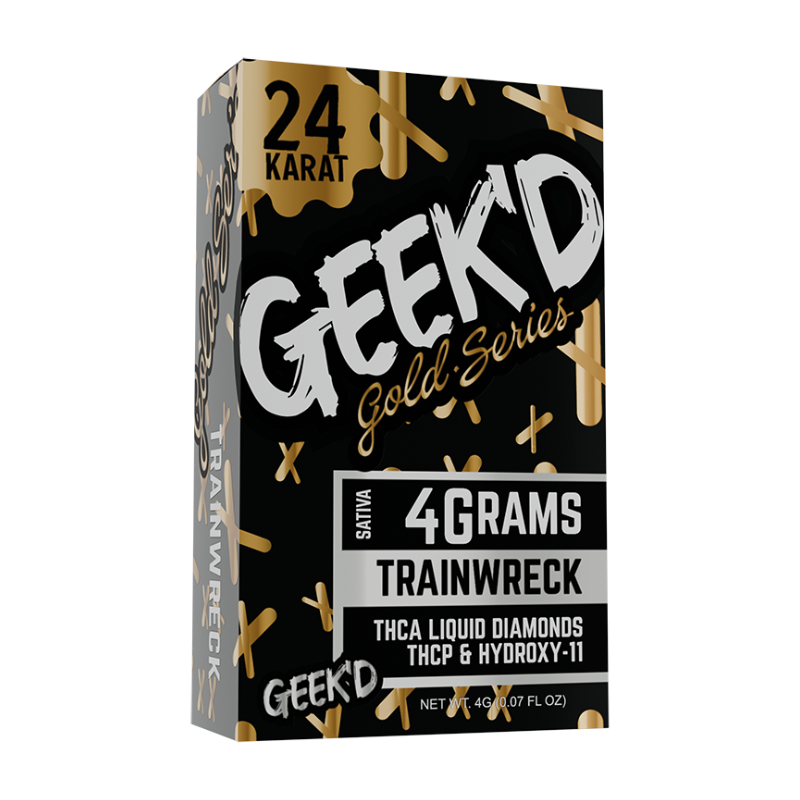 GEEK'D | GOLD SERIES | Full-Spec 4G Disposable Vape