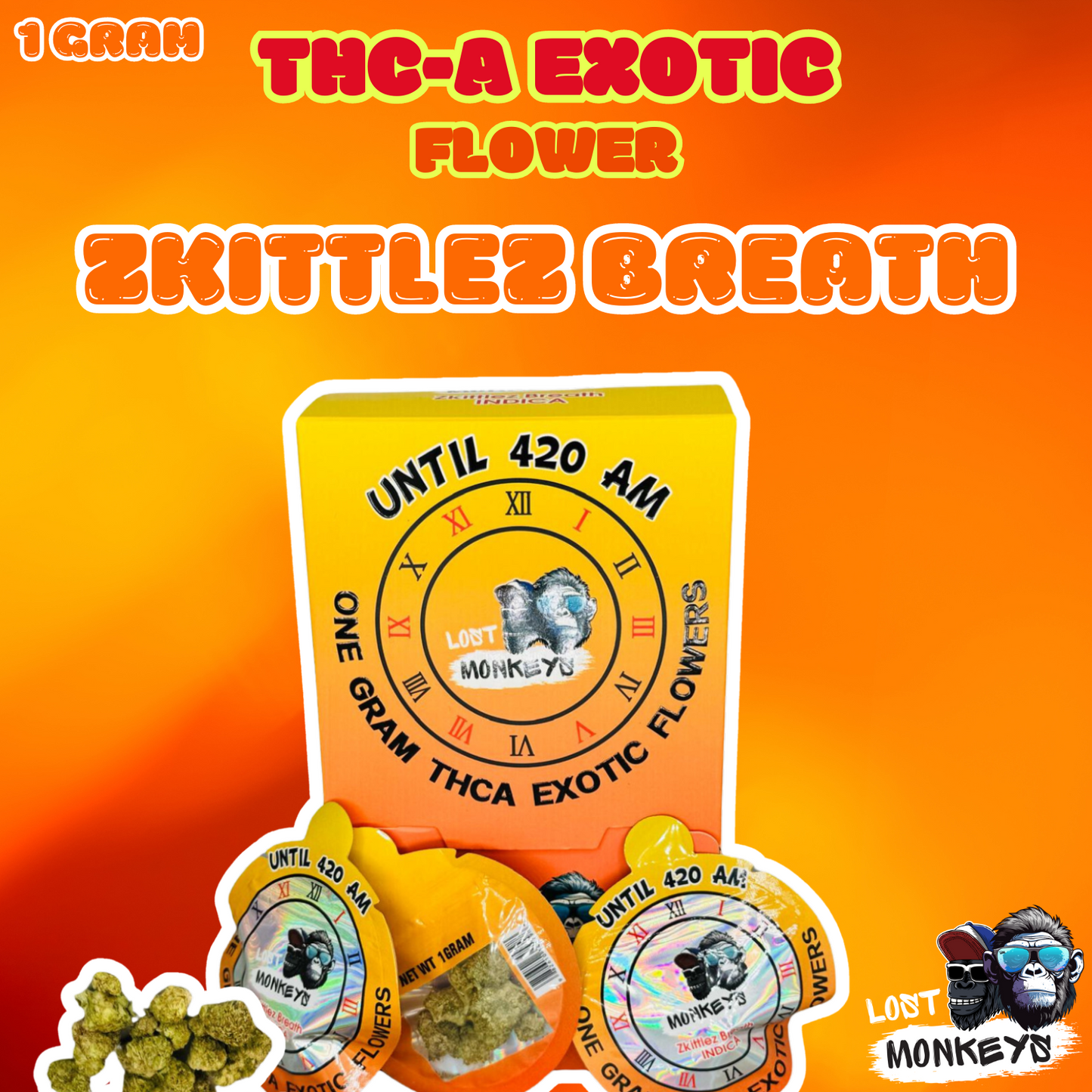 Lost Monkeys | Exotic THCa Flower