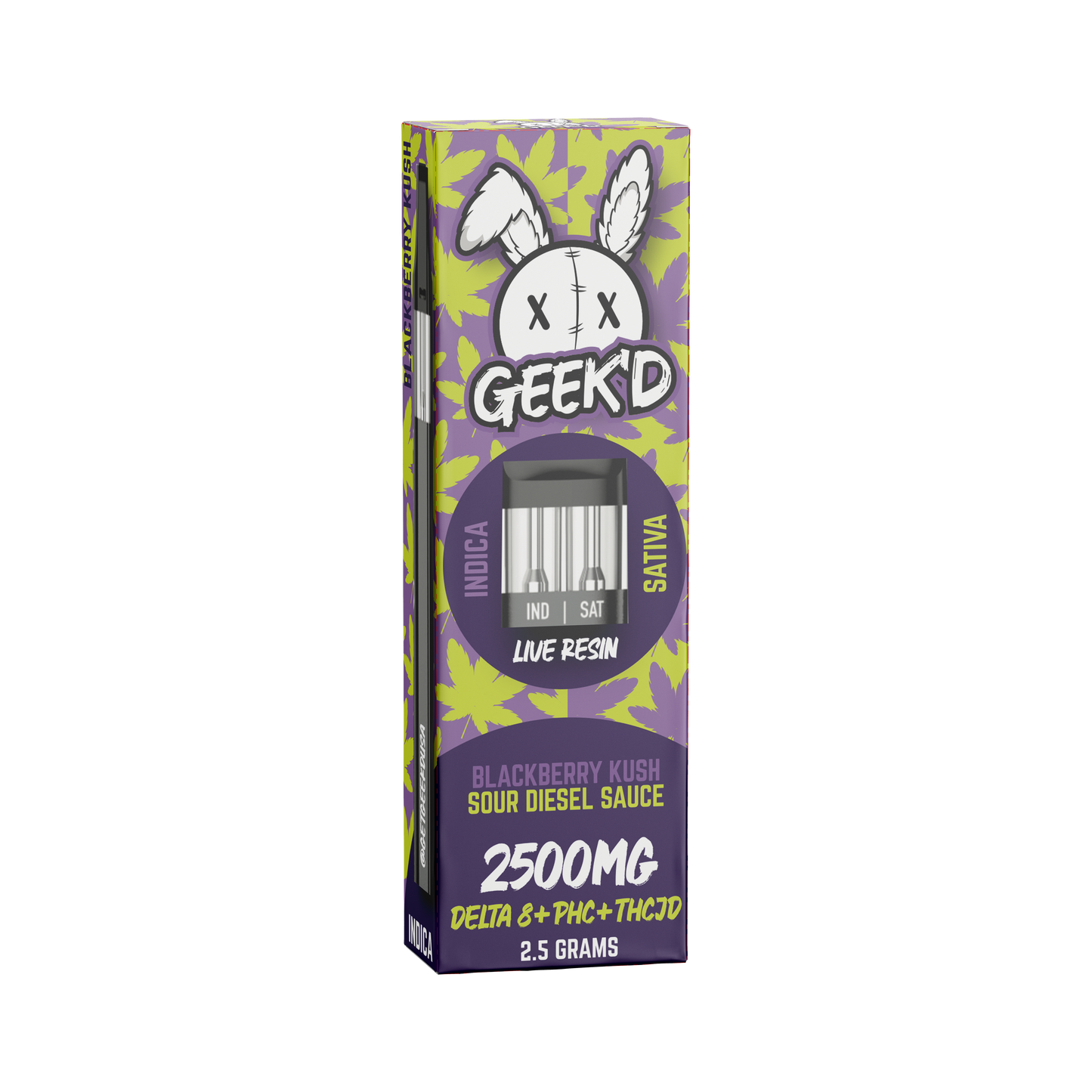 GEEK'D | Full-Spec 2.5 G Disposable Vape - 2500mg