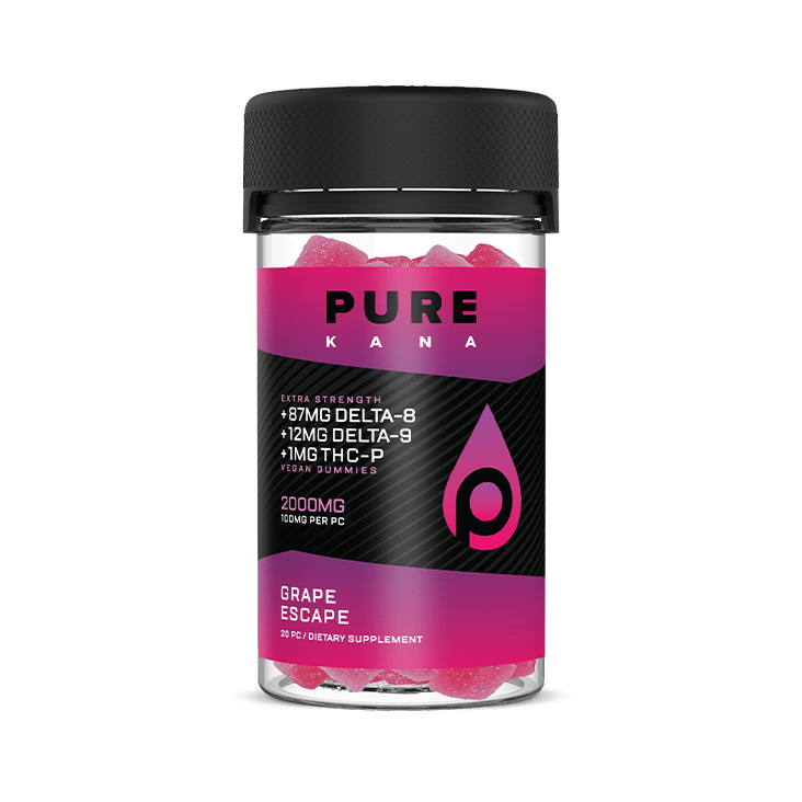 PureKana | Extra Strength Hemp Gummies - 2000mg